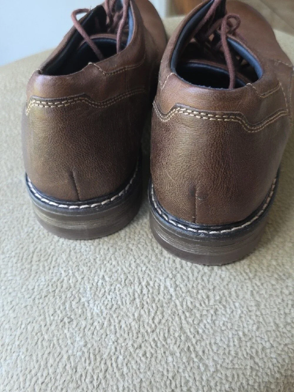 Josef Seibel Men's Brown Leather Derby Oxfords Item#1072
